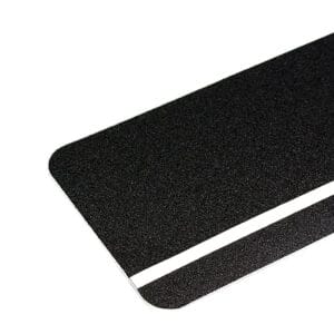 Anti-Slip Tape Standard Black with Glow in the Dark Strip 610 x 150 mm