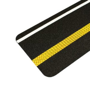 Anti-Slip Tape Standard Black (Glow in the Dark & Reflection Strip) 610 x 150 mm