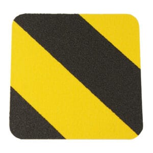 Anti-Slip Tape Standard Black/Yellow 140 x 140 mm