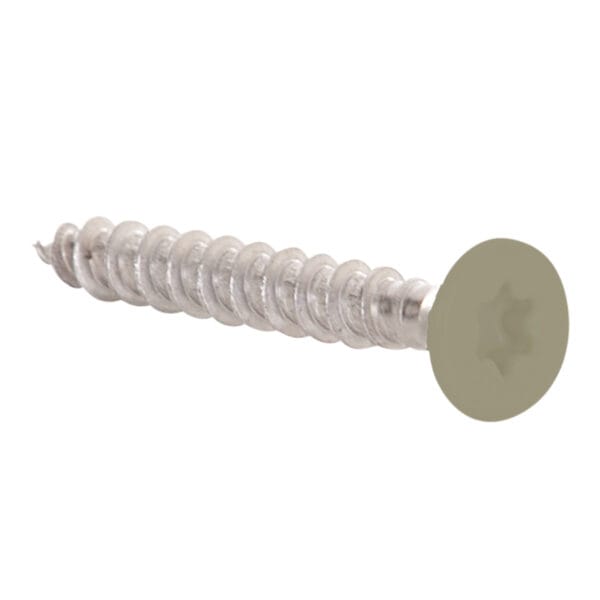 Stainless Steel Screws Olive Yellow