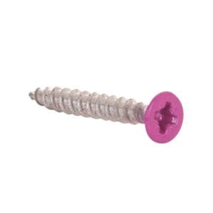 Stainless Steel Screws Fuchsia