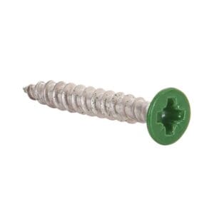 Stainless Steel Screws Emerald Green