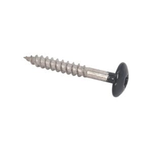 Fast-Mounting Screw A2 Stainless Steel Anthracite Grey