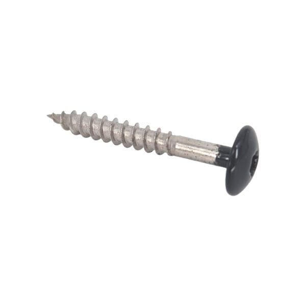 Fast-Mounting Screw A2 Stainless Steel Anthracite Grey