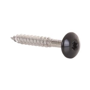 Fast-Mounting Screw A2 Stainless Steel Jet Black