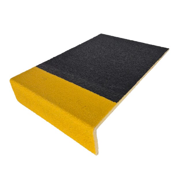 PolyGrip Industrial Grade Stair Tread Black with Yellow Nosing (Fine) - Image 4