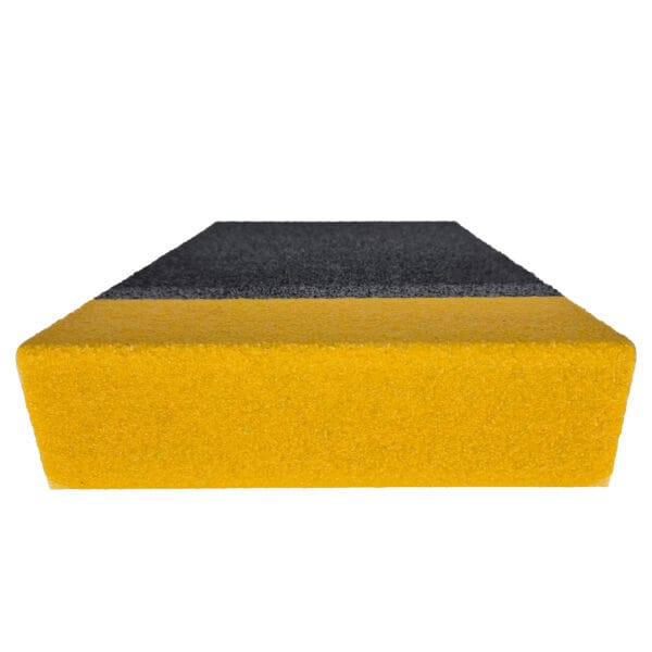 PolyGrip Industrial Grade Stair Tread Black with Yellow Nosing (Fine) - Image 3
